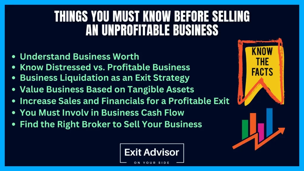 HOW TO sell a Failing business That is losing money - 7 Things to Know Before